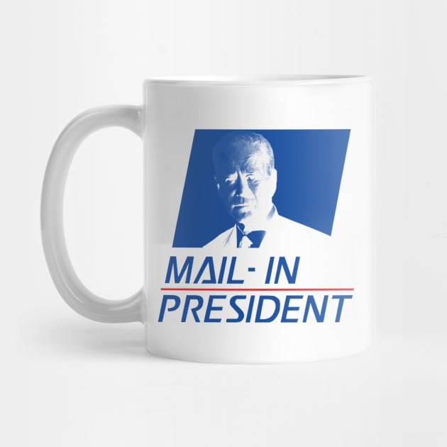 Anti Joe Biden Mail-In President Funny Trump Election Fraud Political Satire AOC GOP Deplorables Red Pill by Shirtsurf